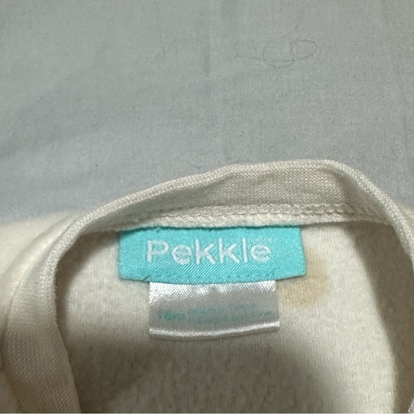 Pekkle - fleece Heart Patterned Footed Pajamas/sleeper - Picture 2 of 5